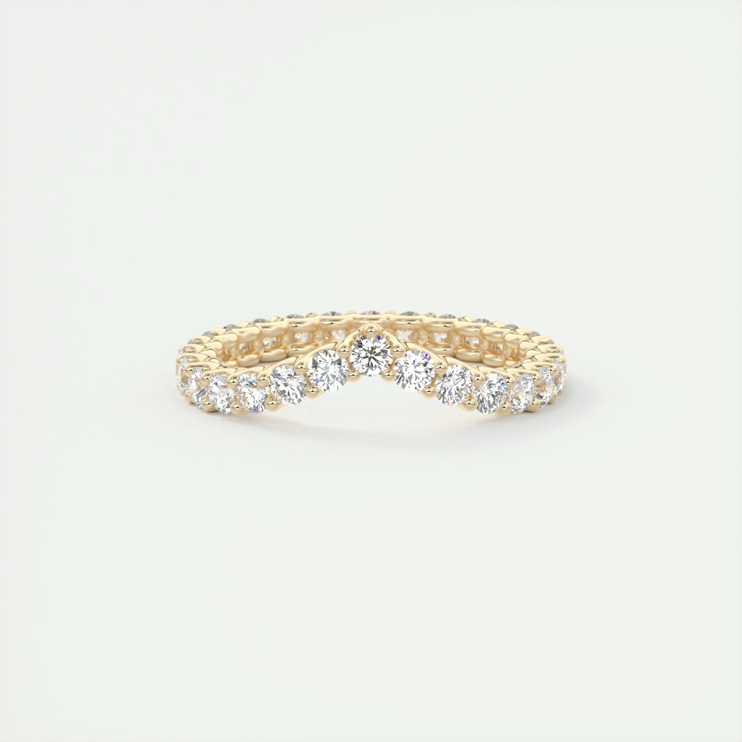 The Peaked Scallop Eternity 2.2mm