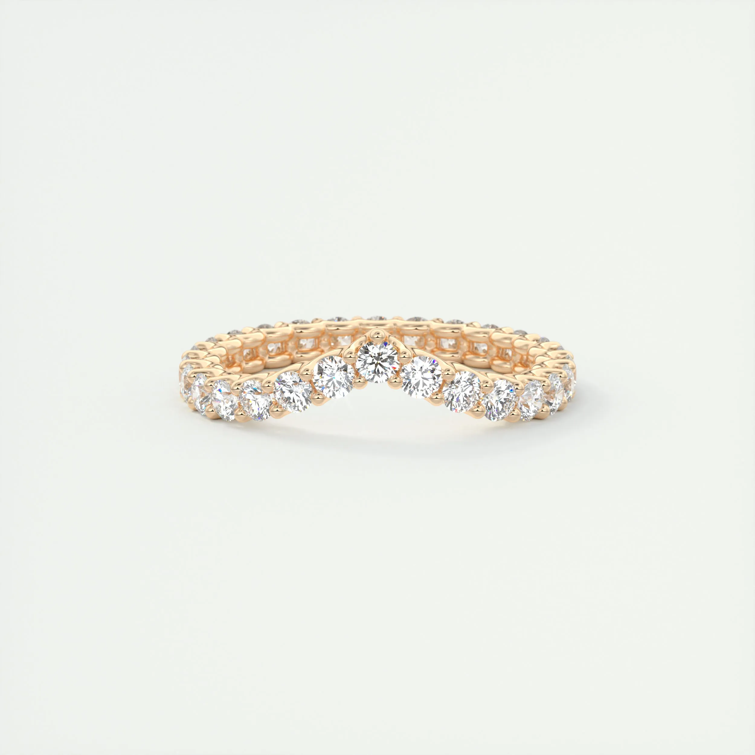 The Peaked Scallop Eternity 2.2mm