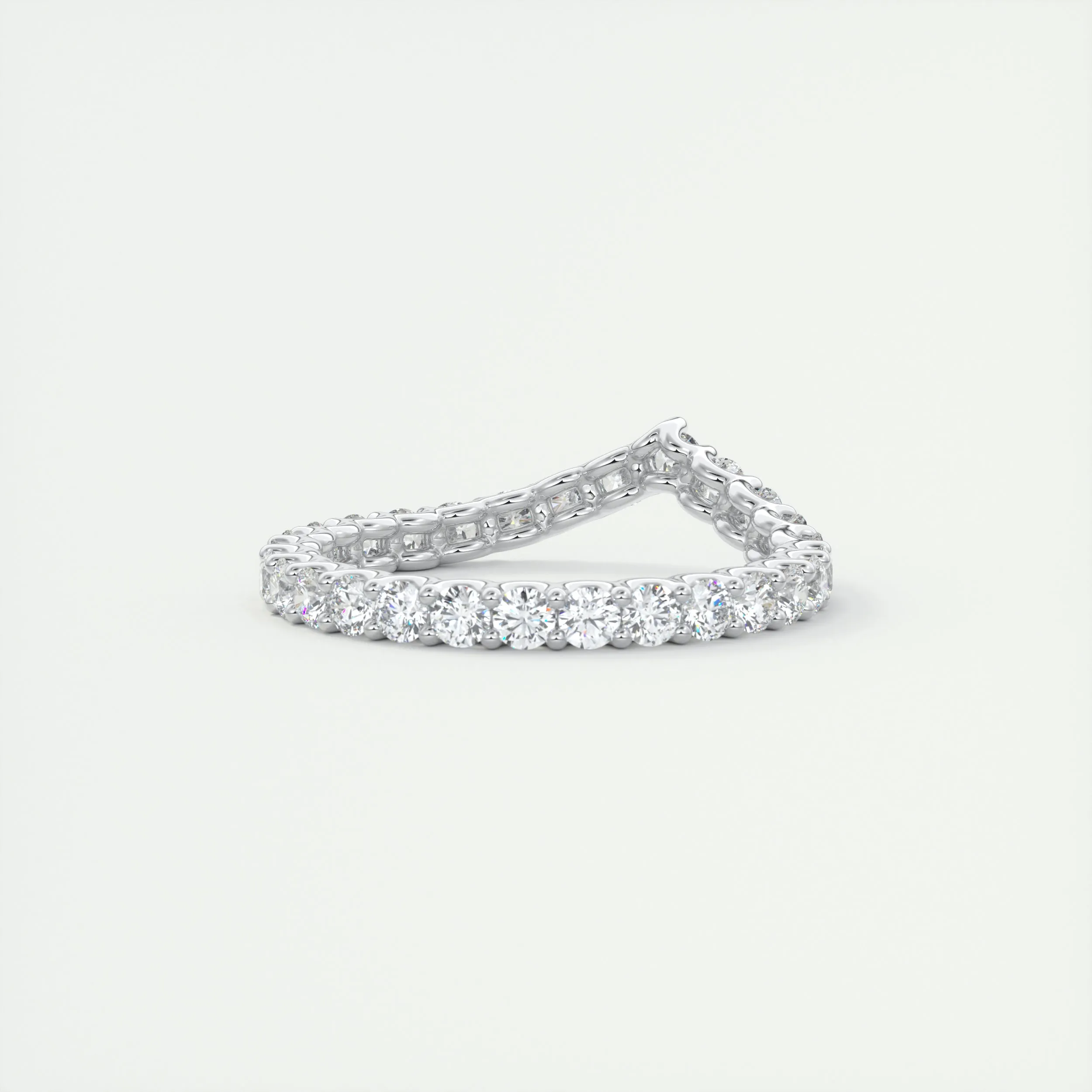 The Peaked Scallop Eternity 2.2mm