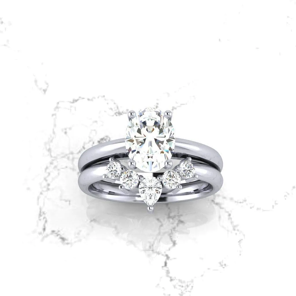 Tiara Diamond Wedding Ring