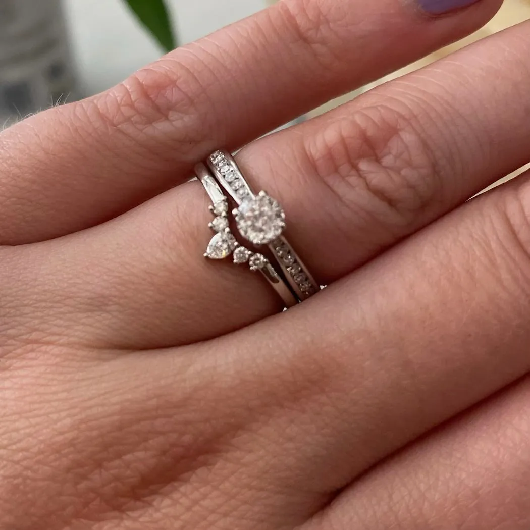 Tiara Diamond Wedding Ring