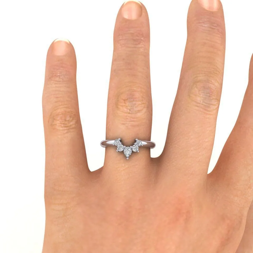 Tiara Diamond Wedding Ring