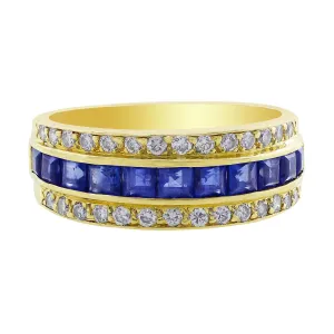 Tiffany & Co. Sapphire Diamond Ring - Estate