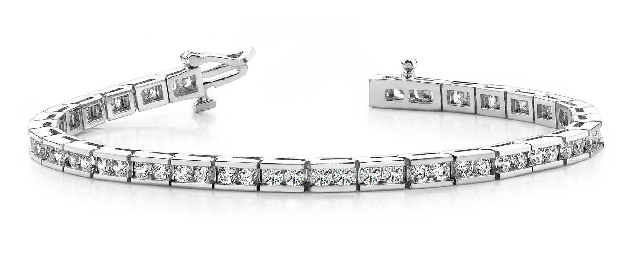 Timeless Roadway Lab-Grown Diamond Tennis Bracelet with 5.04 ct.(finished) 3.0mm