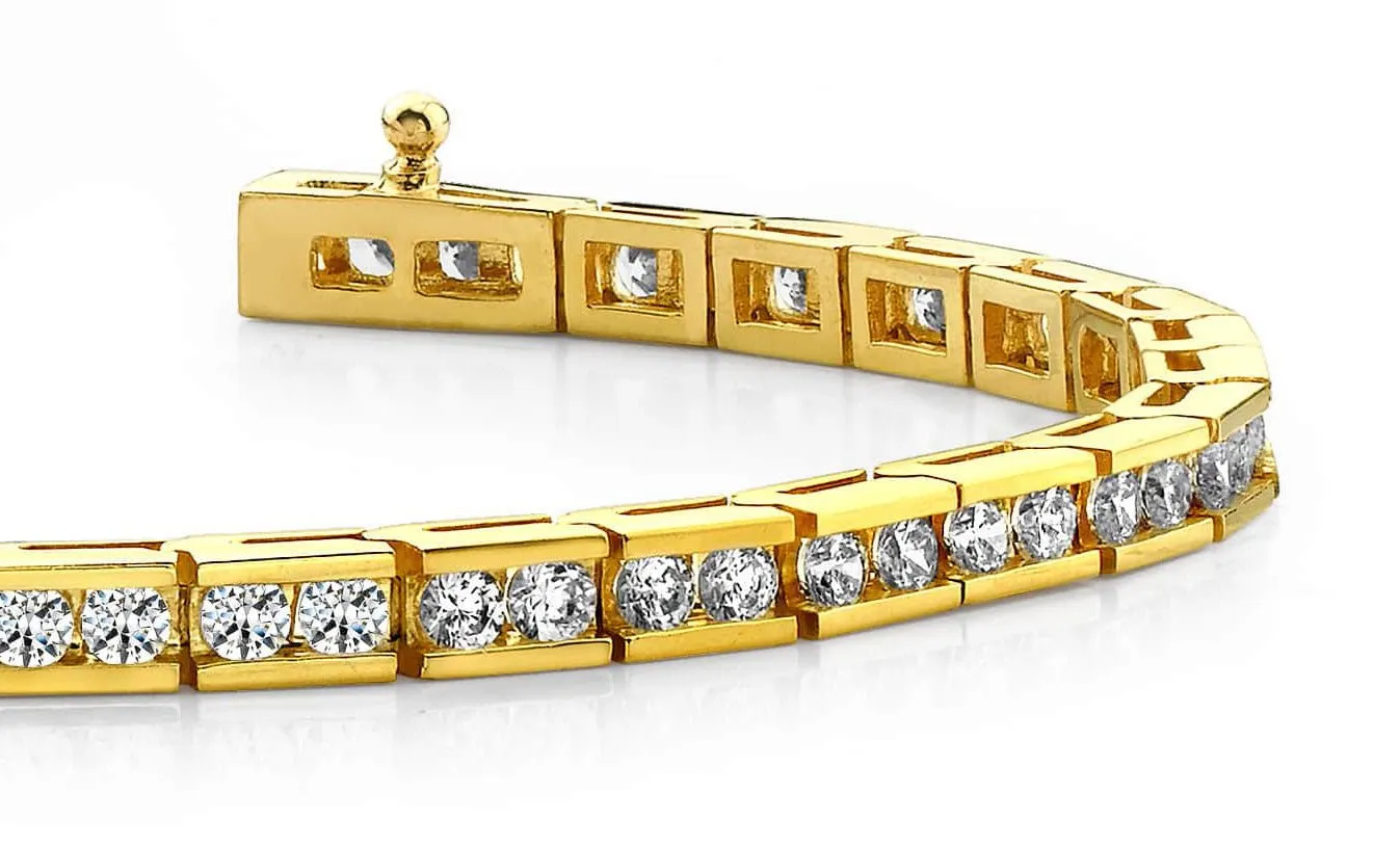 Timeless Roadway Lab-Grown Diamond Tennis Bracelet with 5.04 ct.(finished) 3.0mm