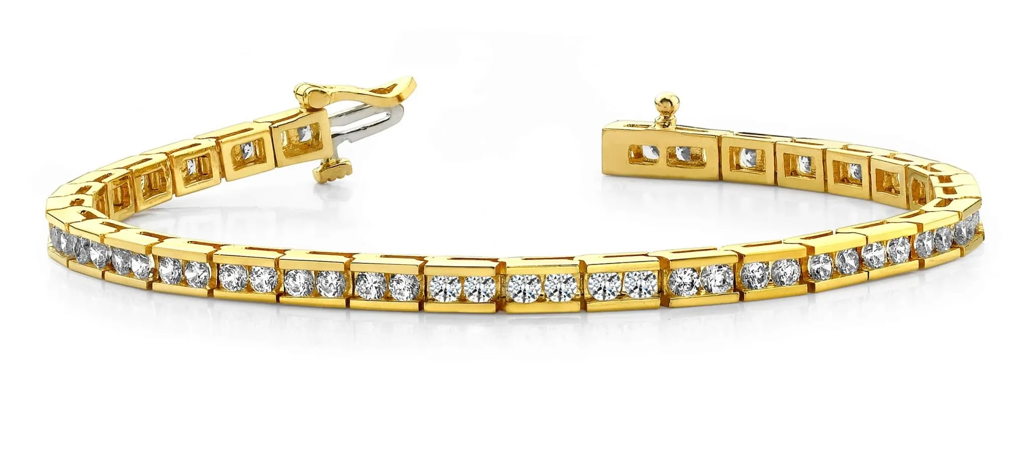 Timeless Roadway Lab-Grown Diamond Tennis Bracelet with 5.04 ct.(finished) 3.0mm