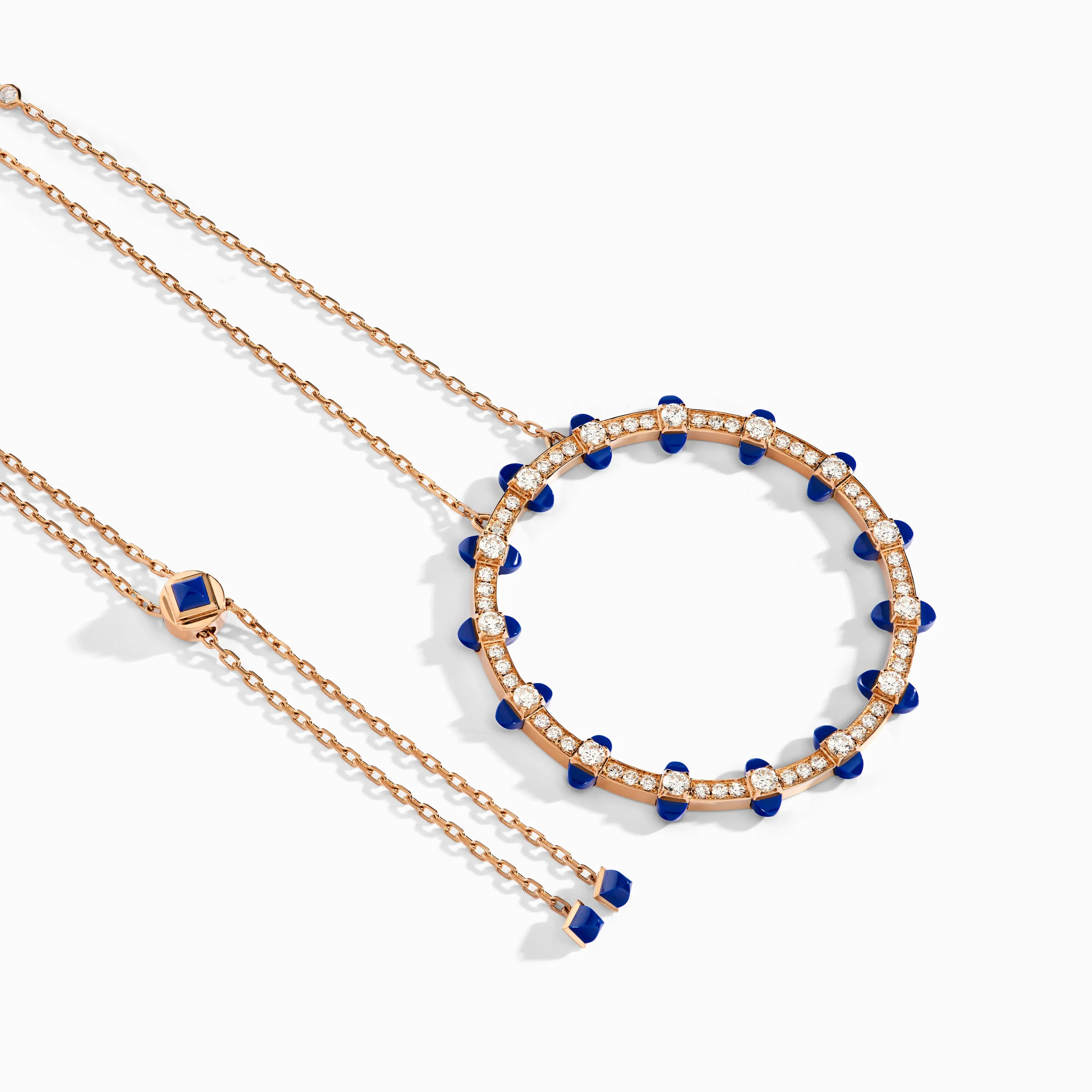 Tip-Top Diamond Halo Necklace