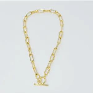 Toggle Chain Necklace - Gold