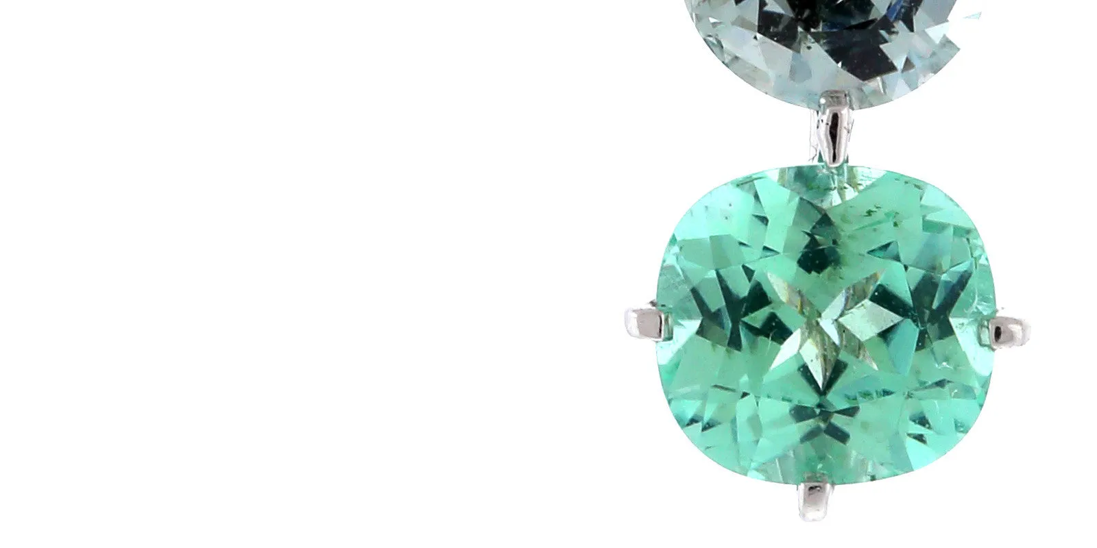 Tourmaline IV pearl earrings