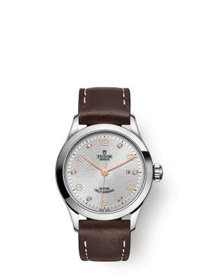 Tudor 1926, Stainless Steel and Diamond-set, 28mm, Ref# M91350-0007