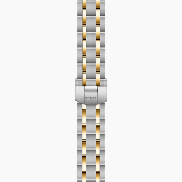 Tudor Royal, Stainless Steel, 18k Yellow Gold and Diamond-set dial with Diamond-set bezel, 28mm, Ref# M28323-0001