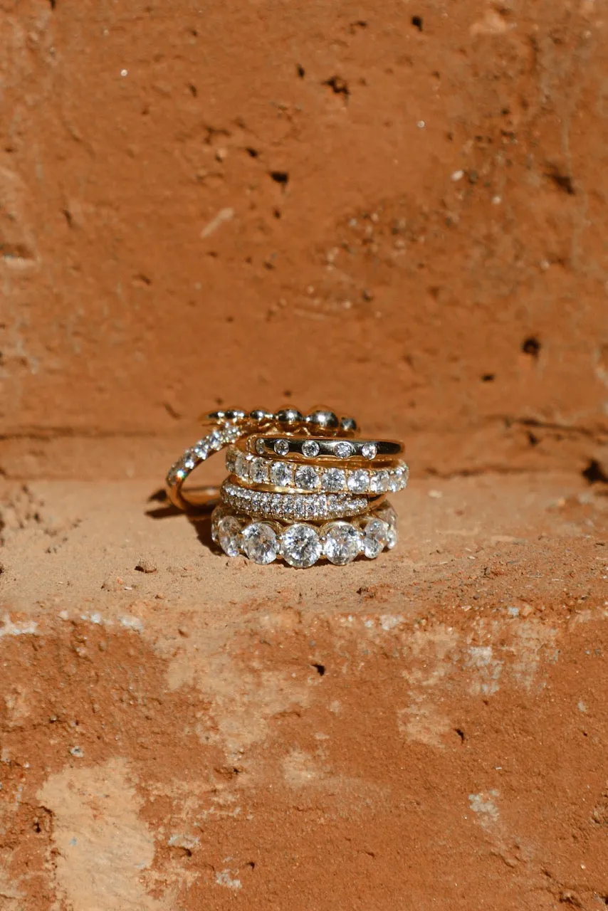 U Set Diamond Eternity Band