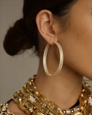 Ursula Hoops Gold XL