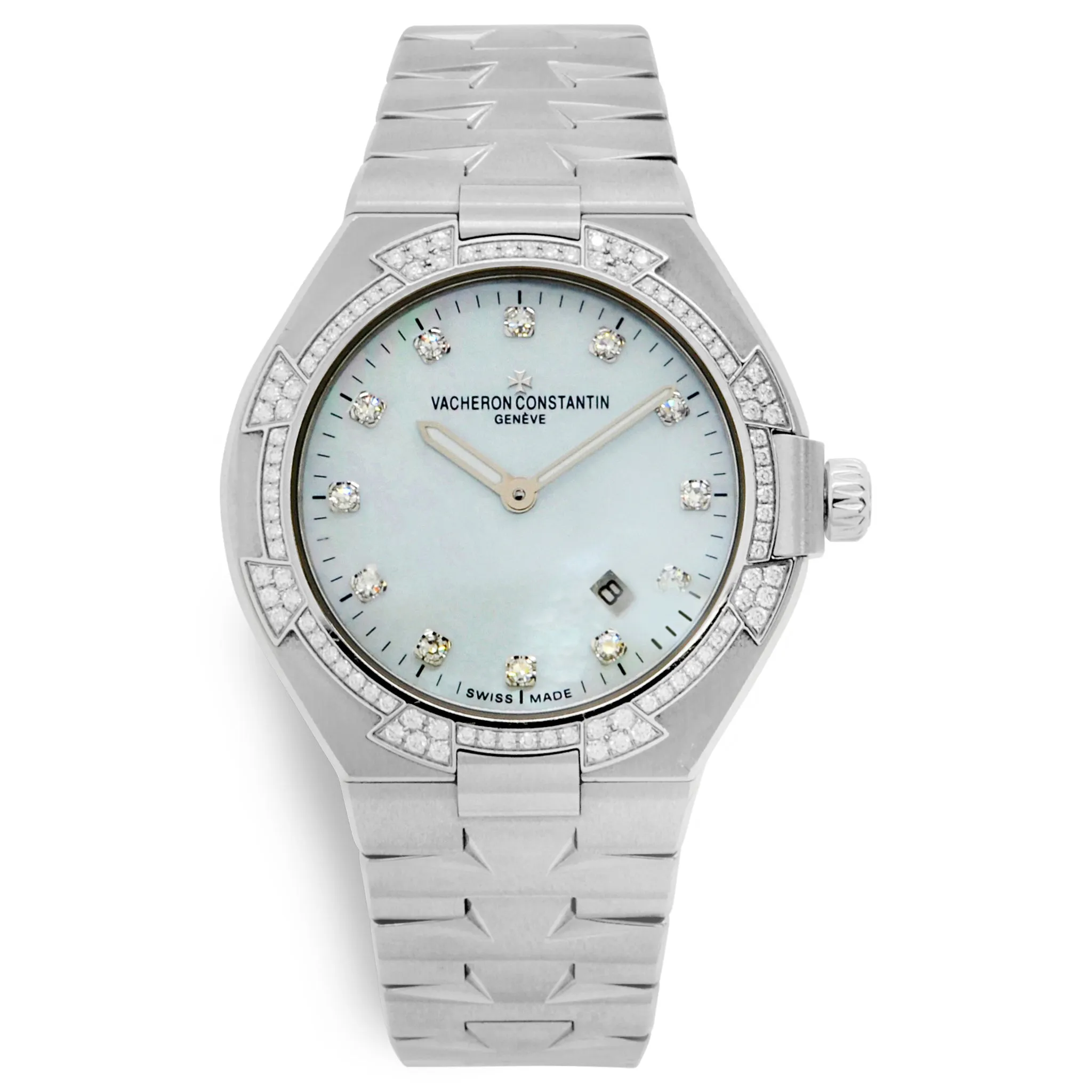 Vacheron Constantin Overseas 25750.D01A.9092 25750 Mother of Pearl Dial Quartz Women's Watch
