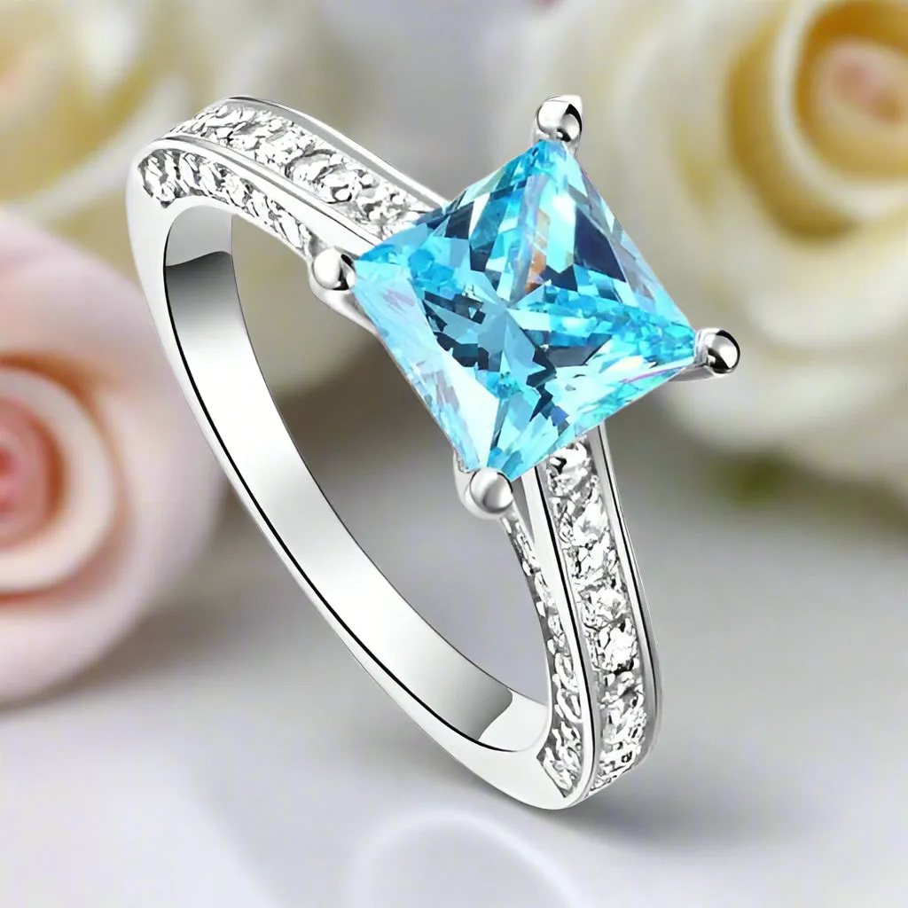 VIP Dream Ring- 1.5 Carat Princess Cut Wedding Ring Set