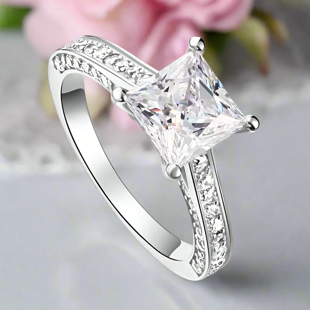 VIP Dream Ring- 1.5 Carat Princess Cut Wedding Ring Set