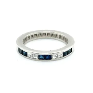 W&H Estate Sapphire and Diamond Ring