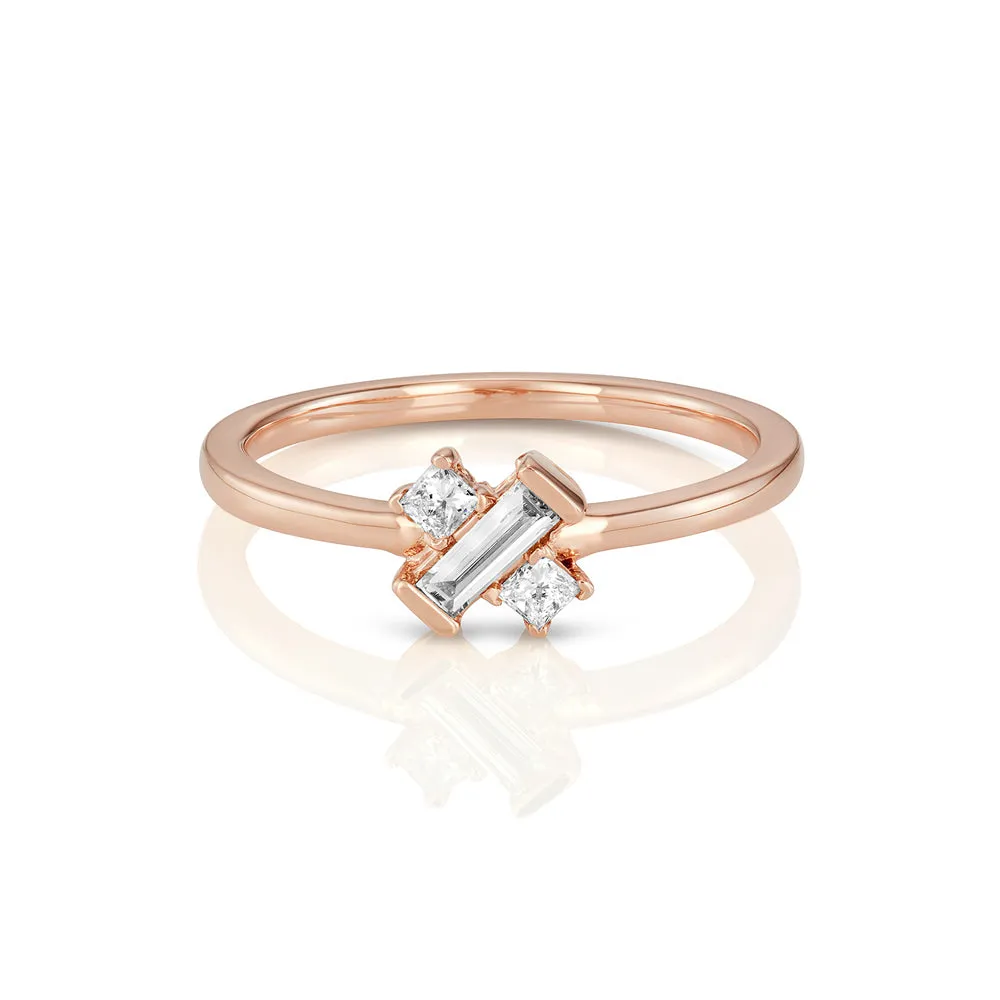 Yours only - "X" Diamond Ring