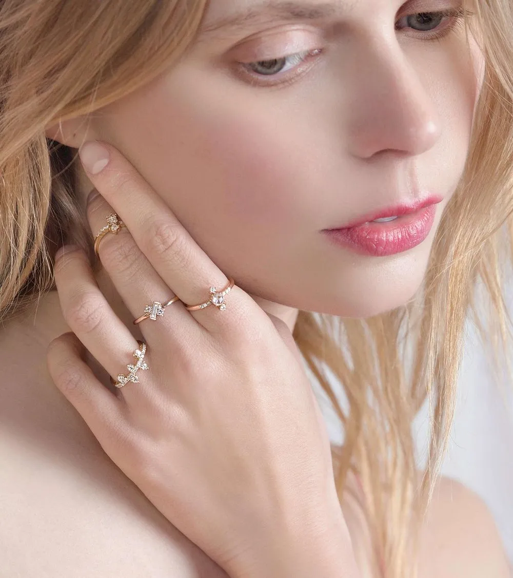 Yours only - "X" Diamond Ring
