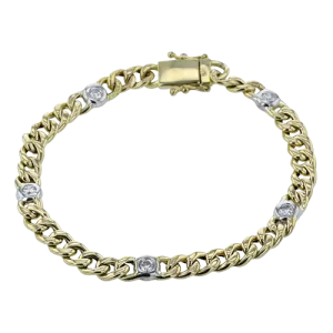ZB862 Bracelet in 14k Gold with Diamonds